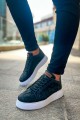 CH209 Vimini Erkek Günlük Bağcıklı Cilt Spor Sneaker Ayakkabı CBT - Siyah Erkek Ayakkabı CH209 Vimini Erkek Günlük Bağcıklı Cilt Spor Sneaker Ayakkabı CBT - Siyah – Chekich Erkek Ayakkabı
