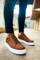 CH209 Vimini Erkek Günlük Bağcıklı Cilt Spor Sneaker Ayakkabı CBT - Taba Erkek Ayakkabı CH209 Vimini Erkek Günlük Bağcıklı Cilt Spor Sneaker Ayakkabı CBT - Taba – Chekich Erkek Ayakkabı