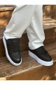 CH2407 Star - X Erkek Günlük Bağcıklı Cilt Spor Sneaker Ayakkabı CBT - Siyah Erkek Ayakkabı CH2407 Star - X Erkek Günlük Bağcıklı Cilt Spor Sneaker Ayakkabı CBT - Siyah – Chekich Erkek Ayakkabı