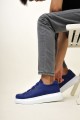 CH251 Mirror Erkek Günlük Lastikli Cilt Spor Sneaker Ayakkabı CBT - Mavi Erkek Ayakkabı CH251 Mirror Erkek Günlük Lastikli Cilt Spor Sneaker Ayakkabı CBT - Mavi – Chekich Erkek Ayakkabı