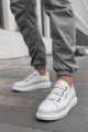 CH253 Mirror Non Erkek Günlük Lastikli Cilt Spor Sneaker Ayakkabı CBT - Beyaz Erkek Ayakkabı CH253 Mirror Non Erkek Günlük Lastikli Cilt Spor Sneaker Ayakkabı CBT - Beyaz – Chekich Erkek Ayakkabı