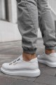 CH253 Mirror Non Erkek Günlük Lastikli Cilt Spor Sneaker Ayakkabı CBT - Beyaz Erkek Ayakkabı CH253 Mirror Non Erkek Günlük Lastikli Cilt Spor Sneaker Ayakkabı CBT - Beyaz – Chekich Erkek Ayakkabı