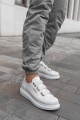 CH253 Mirror Non Erkek Günlük Lastikli Cilt Spor Sneaker Ayakkabı CBT - Beyaz Erkek Ayakkabı CH253 Mirror Non Erkek Günlük Lastikli Cilt Spor Sneaker Ayakkabı CBT - Beyaz – Chekich Erkek Ayakkabı