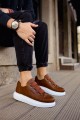 CH253 Mirror Non Erkek Günlük Lastikli Cilt Spor Sneaker Ayakkabı CBT - Taba Erkek Ayakkabı CH253 Mirror Non Erkek Günlük Lastikli Cilt Spor Sneaker Ayakkabı CBT - Taba – Chekich Erkek Ayakkabı