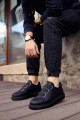 CH253 Mirror Non Erkek Günlük Lastikli Cilt Spor Sneaker Ayakkabı CST - Siyah Erkek Ayakkabı CH253 Mirror Non Erkek Günlük Lastikli Cilt Spor Sneaker Ayakkabı CST - Siyah – Chekich Erkek Ayakkabı