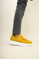 CH257 Estrellas Erkek Günlük Bağcıklı Cilt Spor Sneaker Ayakkabı CBT - Sarı Erkek Ayakkabı CH257 Estrellas Erkek Günlük Bağcıklı Cilt Spor Sneaker Ayakkabı CBT - Sarı – Chekich Erkek Ayakkabı