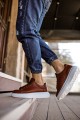 CH257 Estrellas Erkek Günlük Bağcıklı Cilt Spor Sneaker Ayakkabı CBT - Taba Erkek Ayakkabı CH257 Estrellas Erkek Günlük Bağcıklı Cilt Spor Sneaker Ayakkabı CBT - Taba – Chekich Erkek Ayakkabı