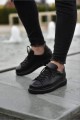 CH257 Estrellas Erkek Günlük Bağcıklı Cilt Spor Sneaker Ayakkabı CST - Siyah Erkek Ayakkabı CH257 Estrellas Erkek Günlük Bağcıklı Cilt Spor Sneaker Ayakkabı CST - Siyah – Chekich Erkek Ayakkabı
