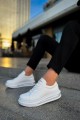 CH271 Ariaso Erkek Günlük Bağcıklı Cilt Spor Sneaker Ayakkabı CBT - Beyaz Erkek Ayakkabı CH271 Ariaso Erkek Günlük Bağcıklı Cilt Spor Sneaker Ayakkabı CBT - Beyaz – Chekich Erkek Ayakkabı