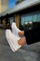 CH271 Ariaso Erkek Günlük Bağcıklı Cilt Spor Sneaker Ayakkabı CBT - Beyaz Erkek Ayakkabı CH271 Ariaso Erkek Günlük Bağcıklı Cilt Spor Sneaker Ayakkabı CBT - Beyaz – Chekich Erkek Ayakkabı