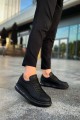 CH271 Ariaso Erkek Günlük Bağcıklı Cilt Spor Sneaker Ayakkabı CST - Siyah Erkek Ayakkabı CH271 Ariaso Erkek Günlük Bağcıklı Cilt Spor Sneaker Ayakkabı CST - Siyah – Chekich Erkek Ayakkabı