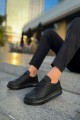 CH271 Ariaso Erkek Günlük Bağcıklı Cilt Spor Sneaker Ayakkabı CST - Siyah Erkek Ayakkabı CH271 Ariaso Erkek Günlük Bağcıklı Cilt Spor Sneaker Ayakkabı CST - Siyah – Chekich Erkek Ayakkabı