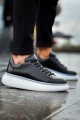CH295 Sollıevo Erkek Günlük Bağcıklı Cilt Spor Sneaker Ayakkabı CBT - Siyah Erkek Ayakkabı CH295 Sollıevo Erkek Günlük Bağcıklı Cilt Spor Sneaker Ayakkabı CBT - Siyah – Chekich Erkek Ayakkabı
