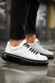 CH295 Sollıevo Erkek Günlük Bağcıklı Cilt Spor Sneaker Ayakkabı CST - Beyaz Erkek Ayakkabı CH295 Sollıevo Erkek Günlük Bağcıklı Cilt Spor Sneaker Ayakkabı CST - Beyaz – Chekich Erkek Ayakkabı
