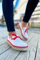 CH311 Espadril Erkek Günlük Bağcıklı Hasır Taban Triko Klasik Ayakkabı THT - Beyaz/Kırmızı Erkek Ayakkabı CH311 Espadril Erkek Günlük Bağcıklı Hasır Taban Triko Klasik Ayakkabı THT - Beyaz/Kırmızı – Chekich Erkek Ayakkabı