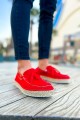 CH311 Espadril Erkek Günlük Bağcıklı Hasır Taban Triko Klasik Ayakkabı THT - Kırmızı Erkek Ayakkabı CH311 Espadril Erkek Günlük Bağcıklı Hasır Taban Triko Klasik Ayakkabı THT - Kırmızı – Chekich Erkek Ayakkabı