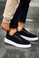 CH319 Stamina Erkek Günlük Bağcıklı Süet Spor Sneaker Ayakkabı SBT - Siyah Erkek Ayakkabı CH319 Stamina Erkek Günlük Bağcıklı Süet Spor Sneaker Ayakkabı SBT - Siyah – Chekich Erkek Ayakkabı