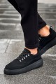 CH319 Stamina Erkek Günlük Bağcıklı Süet Spor Sneaker Ayakkabı SST - Siyah Erkek Ayakkabı CH319 Stamina Erkek Günlük Bağcıklı Süet Spor Sneaker Ayakkabı SST - Siyah – Chekich Erkek Ayakkabı