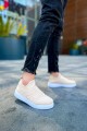 CH411 Craig Erkek Günlük Bağcıksız Triko Spor Sneaker Ayakkabı TBT - Bej – Chekich Erkek Ayakkabı