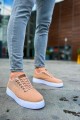 CH413 Crew Erkek Günlük Bağcıklı Triko Spor Sneaker Ayakkabı TBT - Taba – Chekich Erkek Ayakkabı