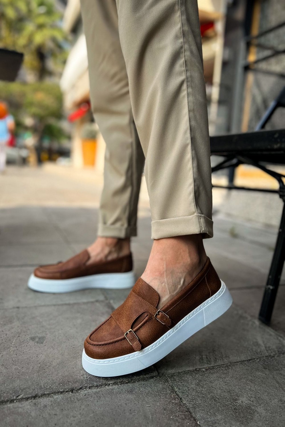 CH417 Mancini Erkek Günlük Bağcıksız Cilt Klasik Ayakkabı CBT - Taba Erkek Ayakkabı CH417 Mancini Erkek Günlük Bağcıksız Cilt Klasik Ayakkabı CBT - Taba – Chekich Erkek Ayakkabı