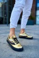 CH975 Majesty Erkek Günlük Bağcıklı Rugan Spor Sneaker Ayakkabı RST - Gold – Chekich Erkek Ayakkabı
