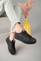 CH983 Tennis Erkek Günlük Bağcıklı Cilt Spor Sneaker Ayakkabı CST - Siyah – Chekich Erkek Ayakkabı