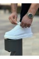 CH987 Second Edition Erkek Günlük Bağcıklı Cilt Spor Sneaker Ayakkabı CBT - Beyaz Erkek Ayakkabı CH987 Second Edition Erkek Günlük Bağcıklı Cilt Spor Sneaker Ayakkabı CBT - Beyaz – Chekich Erkek Ayakkabı