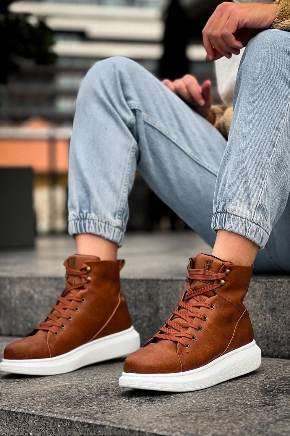 KN-B080 Erkek Spor Günlük Bağcıklı Cilt Bot CBT - Taba Erkek Ayakkabı KN-B080 Erkek Spor Günlük Bağcıklı Cilt Bot CBT - Taba – Knack Erkek Ayakkabı