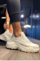 KN-N75 Erkek Günlük Bağcıklı Cilt Spor Sneaker Ayakkabı CBT - Beyaz Erkek Ayakkabı KN-N75 Erkek Günlük Bağcıklı Cilt Spor Sneaker Ayakkabı CBT - Beyaz – Knack Erkek Ayakkabı