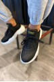 KN-N75 Erkek Günlük Bağcıklı Kapitone Desenli Cilt Spor Sneaker Ayakkabı CBT - Siyah Erkek Ayakkabı KN-N75 Erkek Günlük Bağcıklı Kapitone Desenli Cilt Spor Sneaker Ayakkabı CBT - Siyah – Knack Erkek Ayakkabı