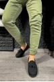 KN007 Erkek Günlük Bağcıksız Loafer Corcik Süet Klasik Ayakkabı SST - Siyah Erkek Ayakkabı KN007 Erkek Günlük Bağcıksız Loafer Corcik Süet Klasik Ayakkabı SST - Siyah – Knack Erkek Ayakkabı
