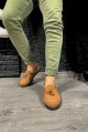 KN007 Erkek Günlük Bağcıksız Loafer Corcik Süet Klasik Ayakkabı SST - Taba – Knack Erkek Ayakkabı