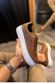 KN013 Erkek Günlük Bağcıklı Cilt Spor Sneaker Ayakkabı CBT - Taba Erkek Ayakkabı KN013 Erkek Günlük Bağcıklı Cilt Spor Sneaker Ayakkabı CBT - Taba – Knack Erkek Ayakkabı