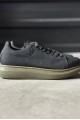 KN041 Erkek Günlük Bağcıklı Tırtıklı Cilt Spor Sneaker Ayakkabı CHT - Siyah Erkek Ayakkabı KN041 Erkek Günlük Bağcıklı Tırtıklı Cilt Spor Sneaker Ayakkabı CHT - Siyah – Knack Erkek Ayakkabı