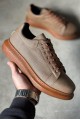 KN041 Erkek Günlük Bağcıklı Tırtıklı Cilt Spor Sneaker Ayakkabı CTT - Taba Erkek Ayakkabı KN041 Erkek Günlük Bağcıklı Tırtıklı Cilt Spor Sneaker Ayakkabı CTT - Taba – Knack Erkek Ayakkabı