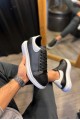 KN043 Erkek Günlük Bağcıklı Cilt Spor Sneaker Ayakkabı CBT - Siyah/Beyaz – Knack Erkek Ayakkabı