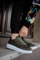 KN044 Erkek Günlük Bağcıklı Cilt Spor Sneaker Ayakkabı CBT - Haki Erkek Ayakkabı KN044 Erkek Günlük Bağcıklı Cilt Spor Sneaker Ayakkabı CBT - Haki – Knack Erkek Ayakkabı