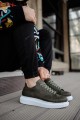 KN044 Erkek Günlük Bağcıklı Cilt Spor Sneaker Ayakkabı CBT - Haki Erkek Ayakkabı KN044 Erkek Günlük Bağcıklı Cilt Spor Sneaker Ayakkabı CBT - Haki – Knack Erkek Ayakkabı