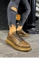 KN044 Erkek Günlük Bağcıklı Cilt Spor Sneaker Ayakkabı CKT - Kahverengi Erkek Ayakkabı KN044 Erkek Günlük Bağcıklı Cilt Spor Sneaker Ayakkabı CKT - Kahverengi – Knack Erkek Ayakkabı
