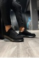 KN044 Erkek Günlük Bağcıklı Süet Spor Sneaker Ayakkabı SST - Siyah Erkek Ayakkabı KN044 Erkek Günlük Bağcıklı Süet Spor Sneaker Ayakkabı SST - Siyah – Knack Erkek Ayakkabı