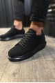 KN044 Erkek Günlük Bağcıklı Süet Spor Sneaker Ayakkabı SST - Siyah Erkek Ayakkabı KN044 Erkek Günlük Bağcıklı Süet Spor Sneaker Ayakkabı SST - Siyah – Knack Erkek Ayakkabı