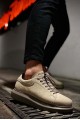 KN044 Erkek Günlük Bağcıklı Süet Spor Sneaker Ayakkabı SVT - Vizon – Knack Erkek Ayakkabı