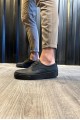 KN077 Erkek Günlük Bağcıklı Cilt Spor Sneaker Ayakkabı CST - Siyah Erkek Ayakkabı KN077 Erkek Günlük Bağcıklı Cilt Spor Sneaker Ayakkabı CST - Siyah – Knack Erkek Ayakkabı