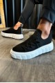 KN1025 Erkek Günlük Bağcıklı Triko Spor Sneaker Ayakkabı TBT - Siyah Erkek Ayakkabı KN1025 Erkek Günlük Bağcıklı Triko Spor Sneaker Ayakkabı TBT - Siyah – Knack Erkek Ayakkabı