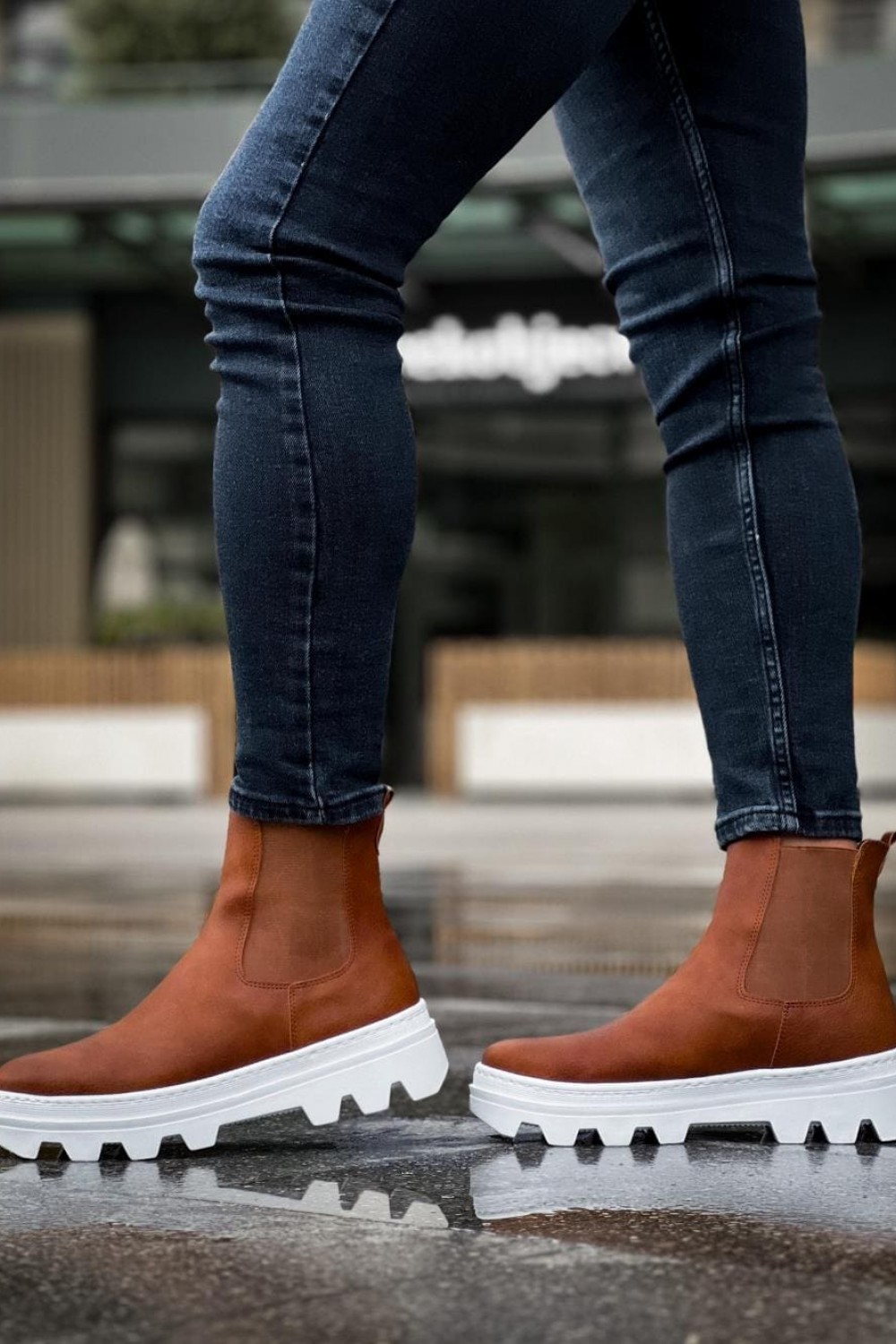 KN113 Erkek Spor Günlük Bağcıksız Cilt Bot CBT - Taba Erkek Ayakkabı KN113 Erkek Spor Günlük Bağcıksız Cilt Bot CBT - Taba – Knack Erkek Ayakkabı