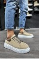 KN144 Erkek Günlük Bağcıklı Süet Spor Sneaker Ayakkabı SBT - Vizon – Knack Erkek Ayakkabı