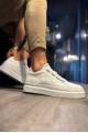 KN521 Erkek Günlük Lastikli Cilt Spor Sneaker Ayakkabı CBT - Beyaz Erkek Ayakkabı KN521 Erkek Günlük Lastikli Cilt Spor Sneaker Ayakkabı CBT - Beyaz – Knack Erkek Ayakkabı