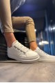 KN521 Erkek Günlük Lastikli Cilt Spor Sneaker Ayakkabı CBT - Beyaz Erkek Ayakkabı KN521 Erkek Günlük Lastikli Cilt Spor Sneaker Ayakkabı CBT - Beyaz – Knack Erkek Ayakkabı