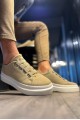 KN521 Erkek Günlük Lastikli Süet Spor Sneaker Ayakkabı SBT - Vizon – Knack Erkek Ayakkabı